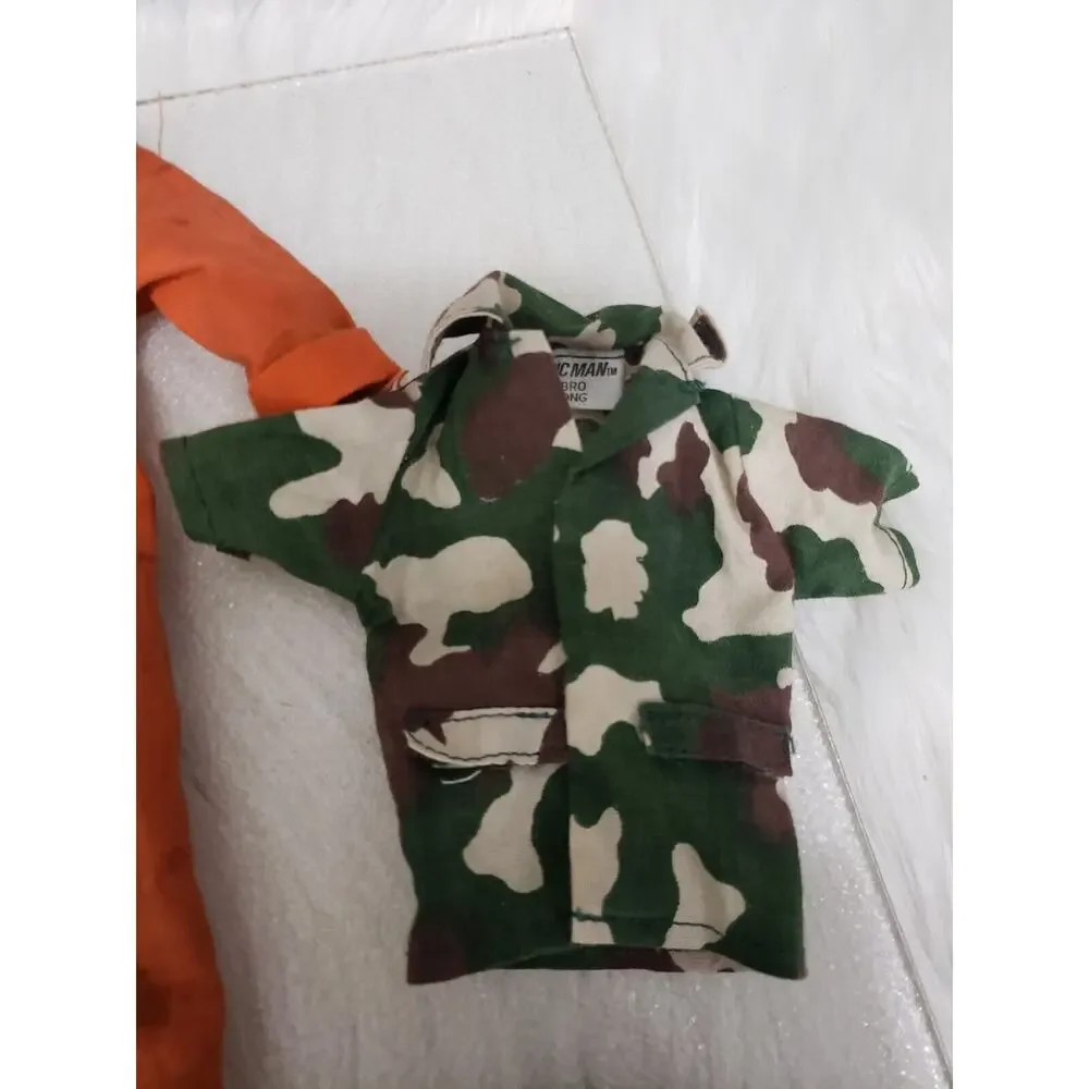 READ 1964 GI JOE MIKE POWERS ATOMIC MAN Action Figure Jumpsuit Camouflage Poncho